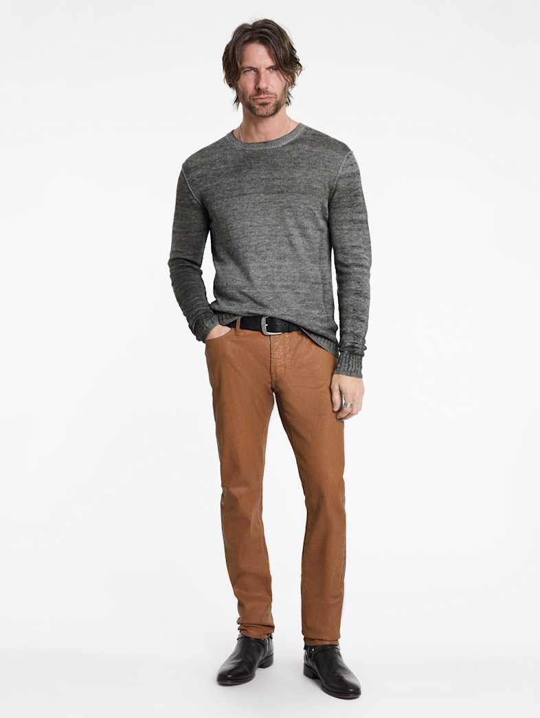 John Varvatos J702 - PAOLO WASH Outlet Outlet Jeans & Pants J702 PAOLO WASH FLAX HEATHER
