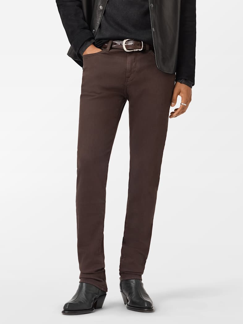 John Varvatos J702 - SLIM FIT Clothing Bottoms Jeans J702 SLIM FIT CHOCOLATE