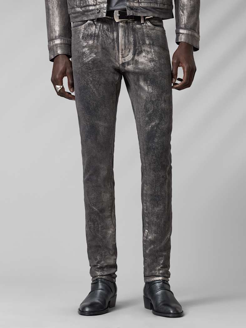 John Varvatos J703 - SKINNY FIT Clothing Bottoms Jeans J703 SKINNY FIT MED GRY HTHR