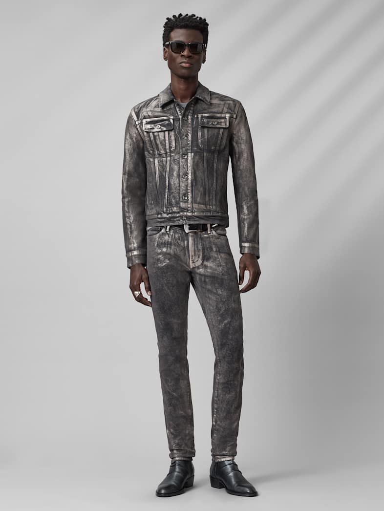 John Varvatos J703 - SKINNY FIT Clothing Bottoms Jeans J703 SKINNY FIT MED GRY HTHR