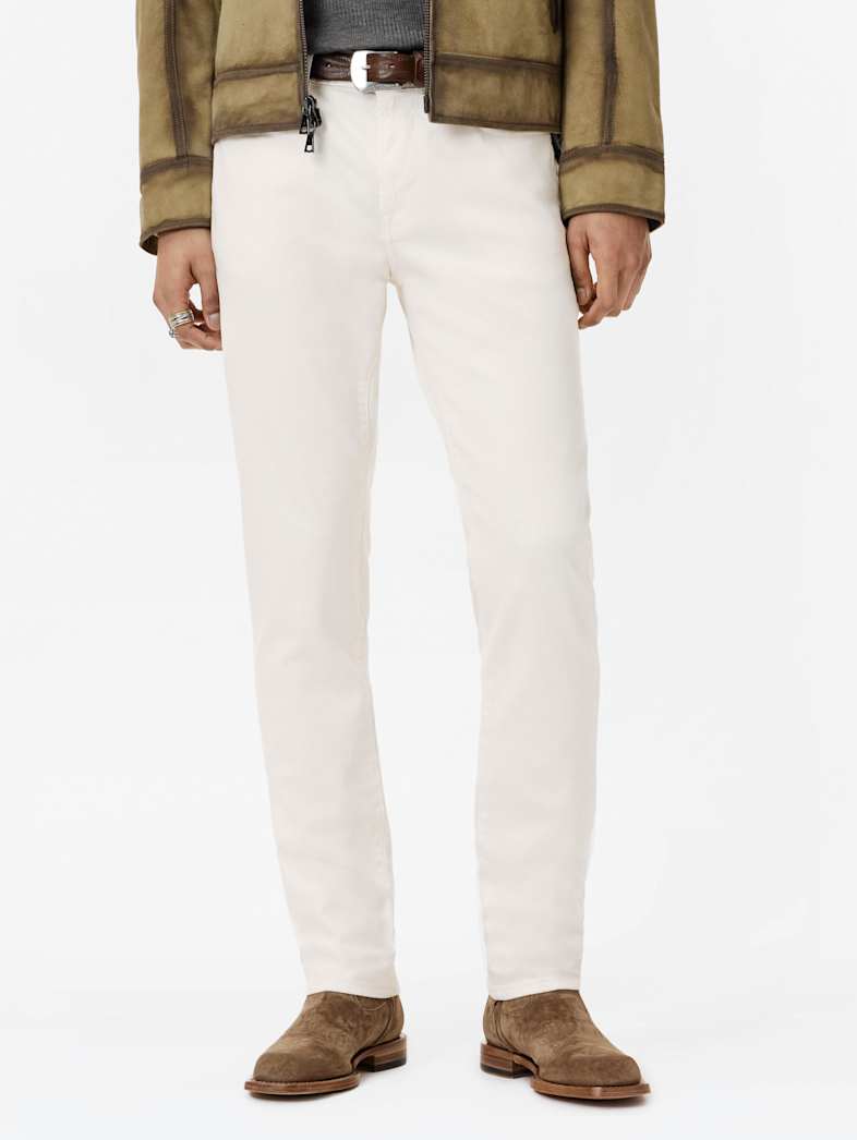 John Varvatos J703 - STRETCH COTTON Clothing Bottoms Jeans J703 STRETCH COTTON CHALK