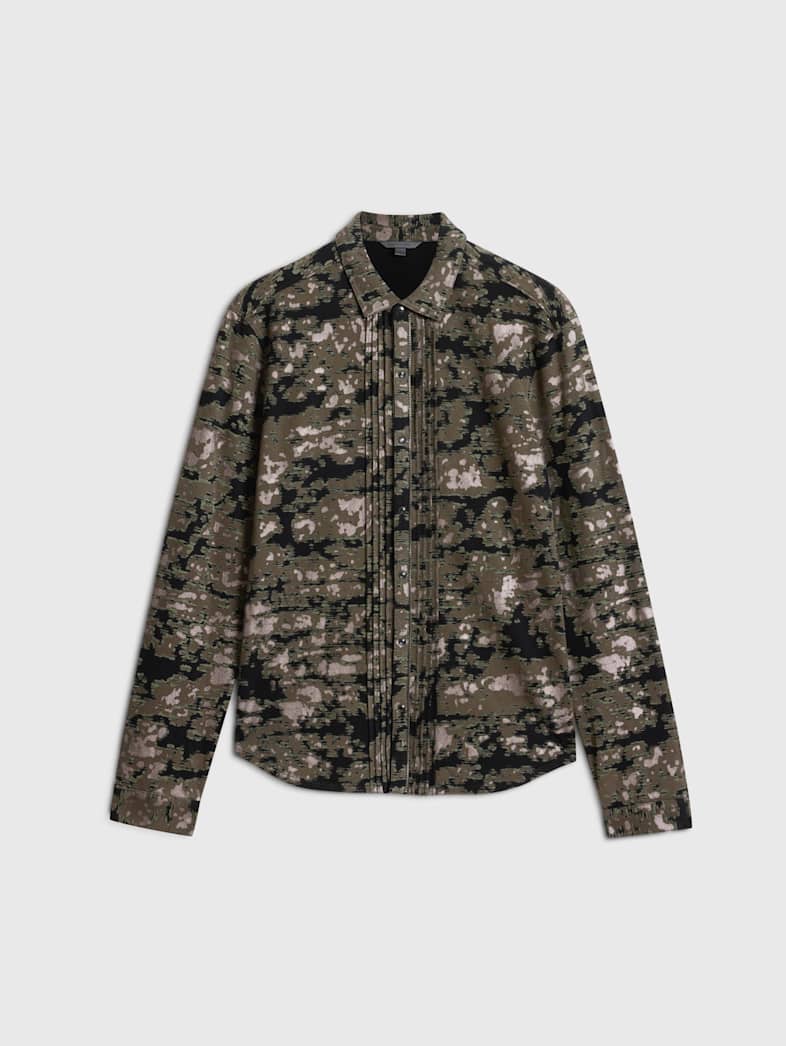 john varvatos JACKSON SHIRT Outlet Outlet Tops JACKSON SHIRT BROWN