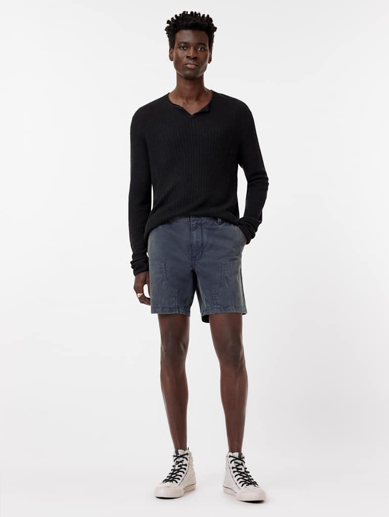 John Varvatos JAYDEN SHORTS Clothing Bottoms Shorts JAYDEN SHORTS LAKE BLUE