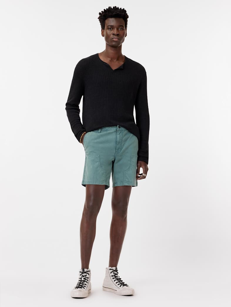 John Varvatos JAYDEN SHORTS Clothing Bottoms Shorts JAYDEN SHORTS FOG