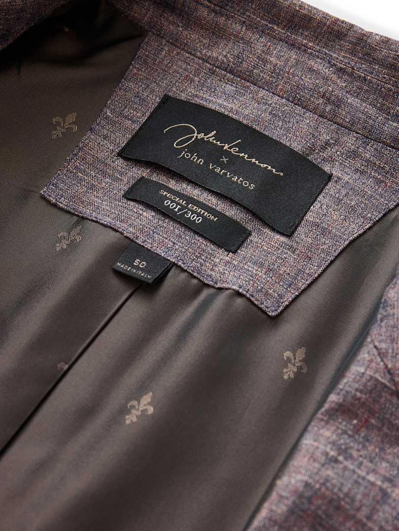 John Varvatos JOHN LENNON REGIS JACKET Clothing Featured Suiting JOHN LENNON REGIS JACKET HAZELNUT