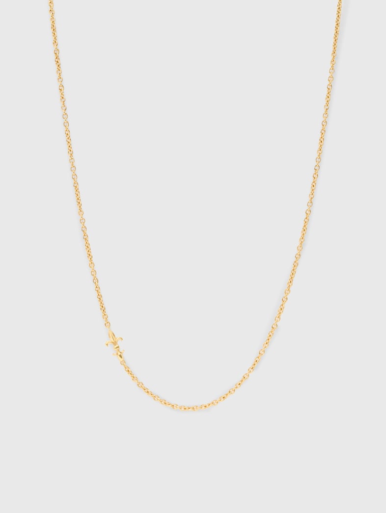 john varvatos 18K GOLD CHAIN NECKLACE NO COLOR