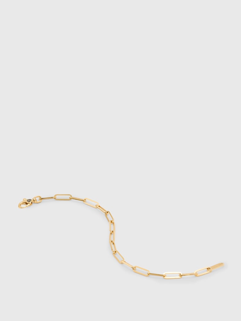 John Varvatos 18K GOLD LINK BRACELET NO COLOR