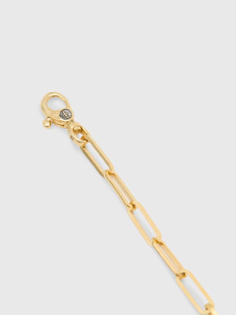 John Varvatos 18K GOLD LINK BRACELET NO COLOR