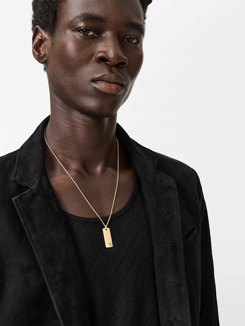 John Varvatos 18K GOLD PENDANT NECKLACE NO COLOR