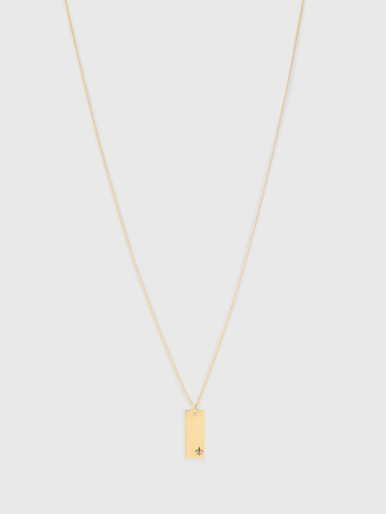 john varvatos 18K GOLD PENDANT NECKLACE NO COLOR