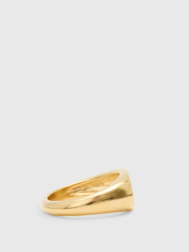 John Varvatos 18K GOLD SIGNET RING NO COLOR