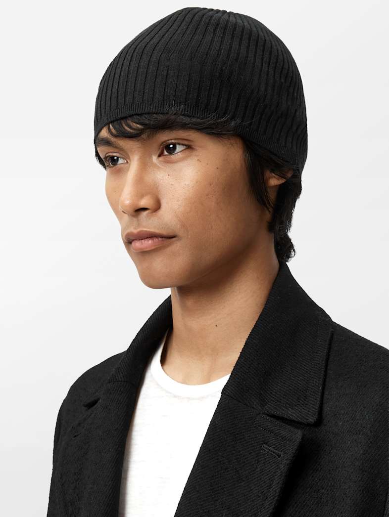 John Varvatos ALDA BEANIE BLACK