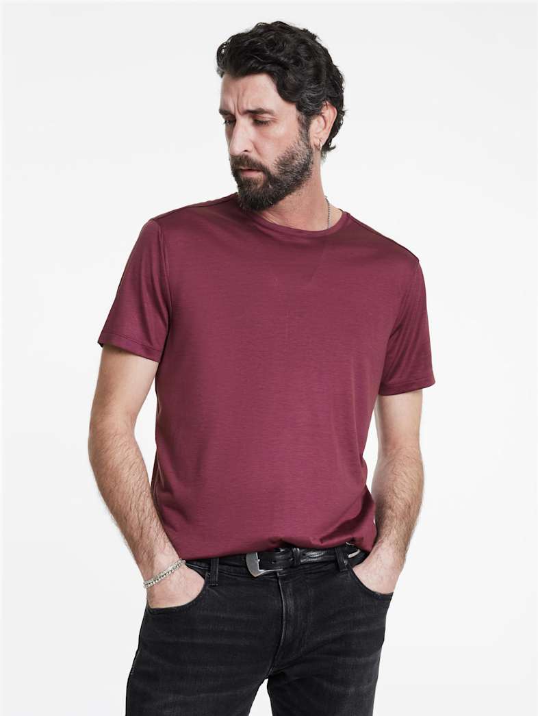 John Varvatos AMATO CREW Outlet AMATO CREW PLUM