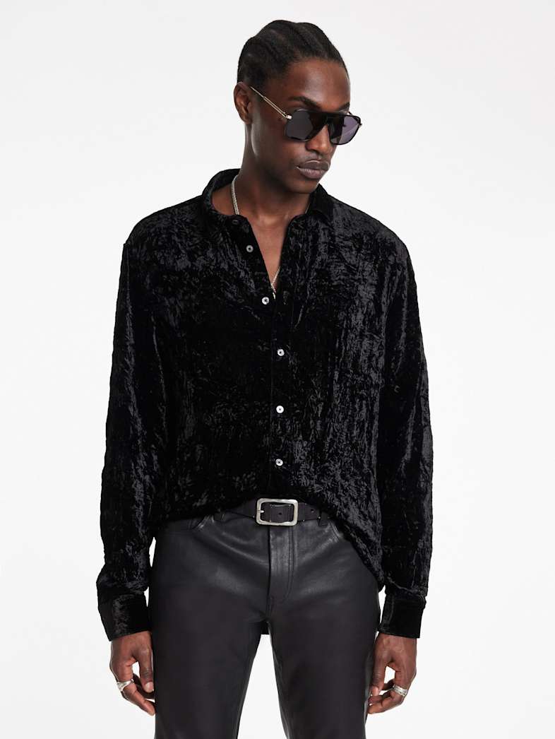 John Varvatos BATIK SHIRT BLACK