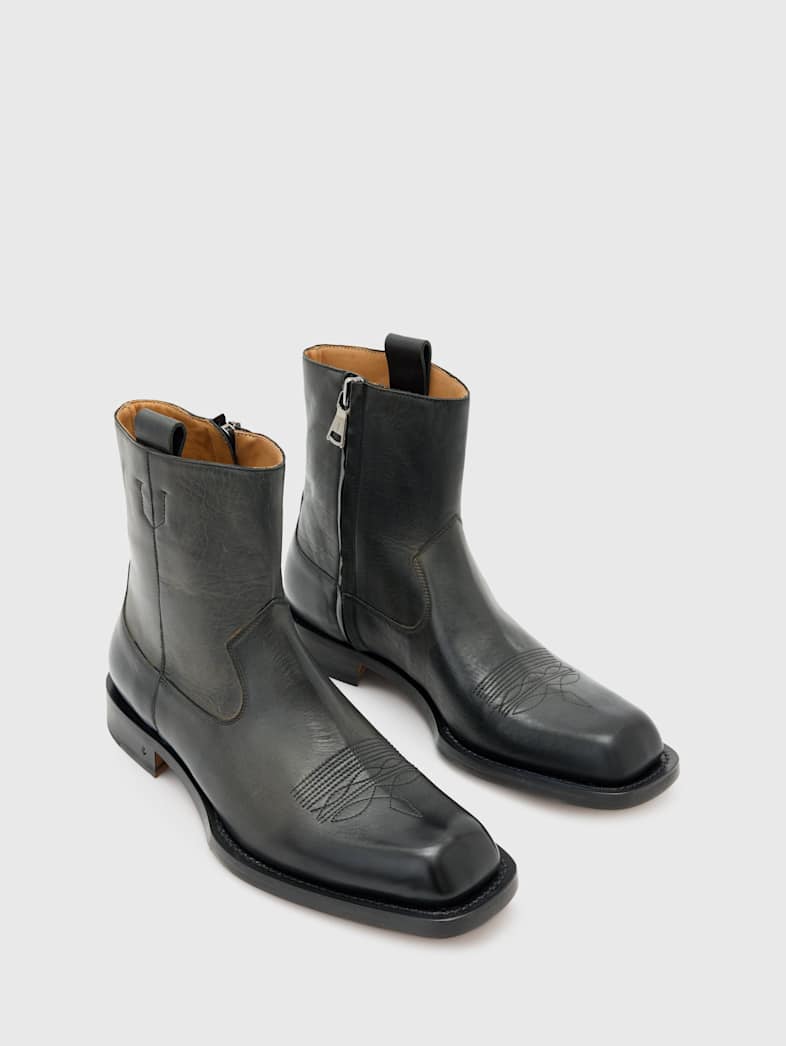 john varvatos BROOME ROPER BOOT BLACK