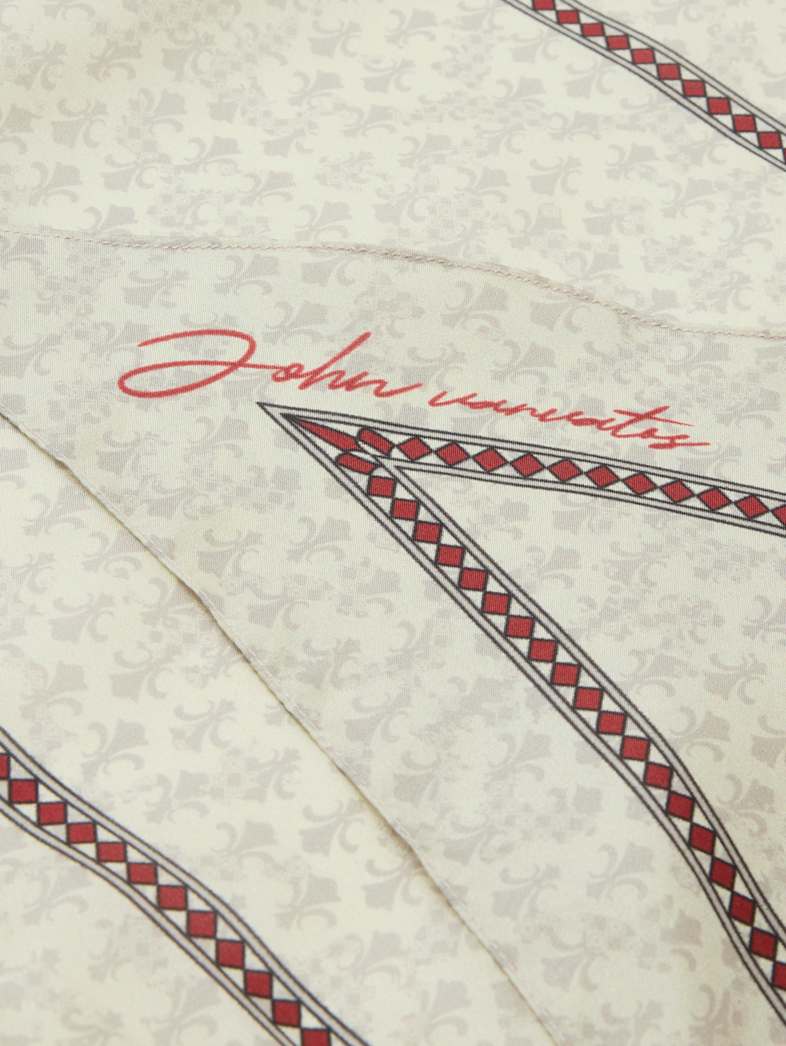 John Varvatos DELIA SCARF MUSHROOM