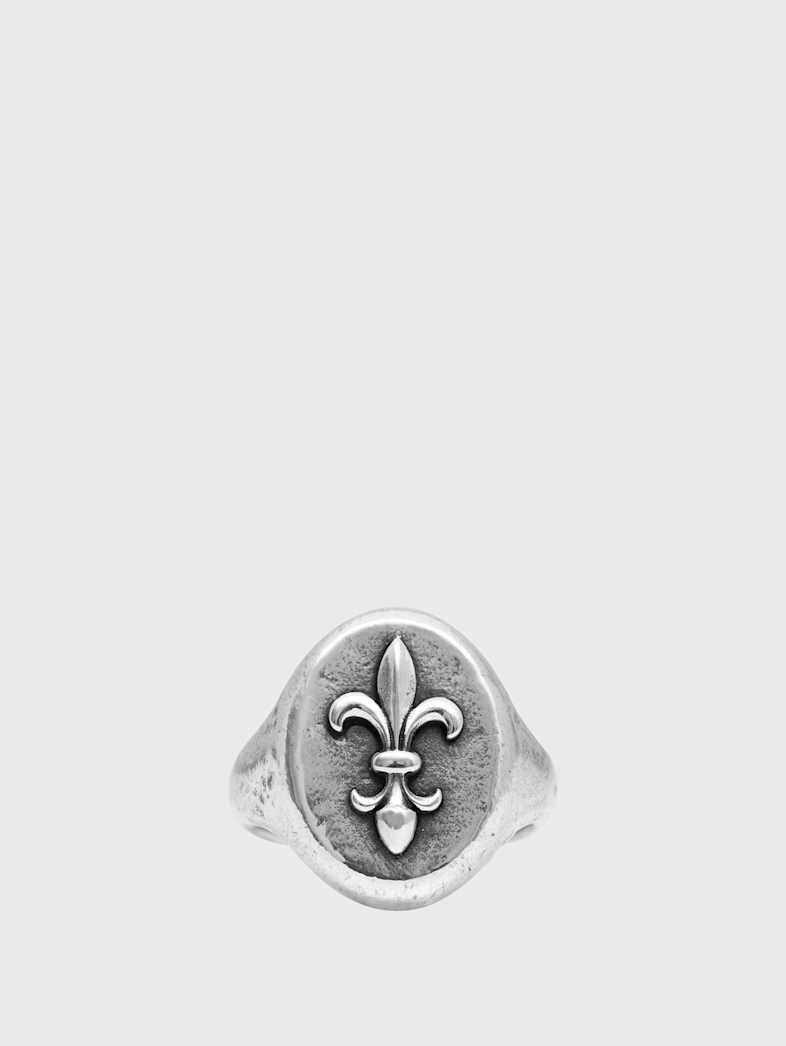 john varvatos FLEUR DE LIS FEATURE RING NO COLOR