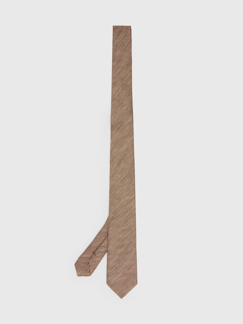 john varvatos LEONE SLIM TIE ANTIQUE ROSE