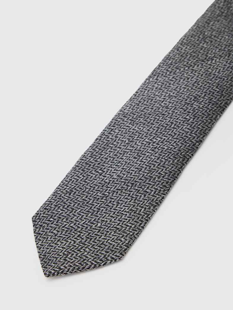 John Varvatos LEONE SLIM TIE ASH