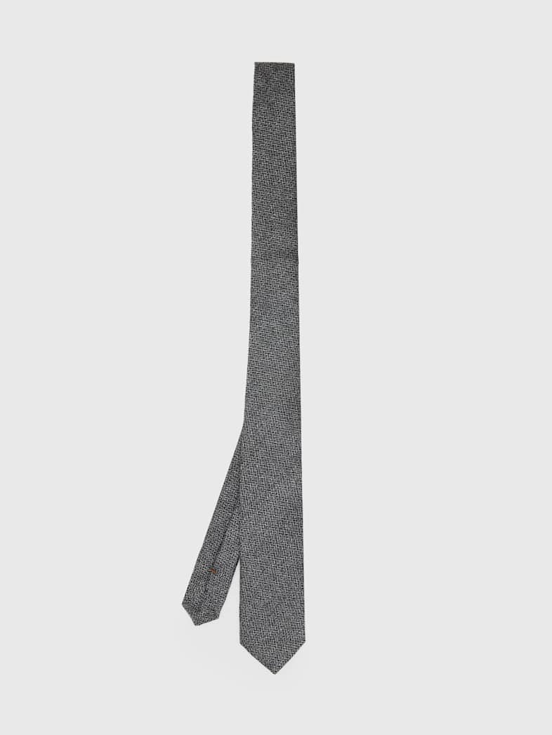 john varvatos LEONE SLIM TIE ASH