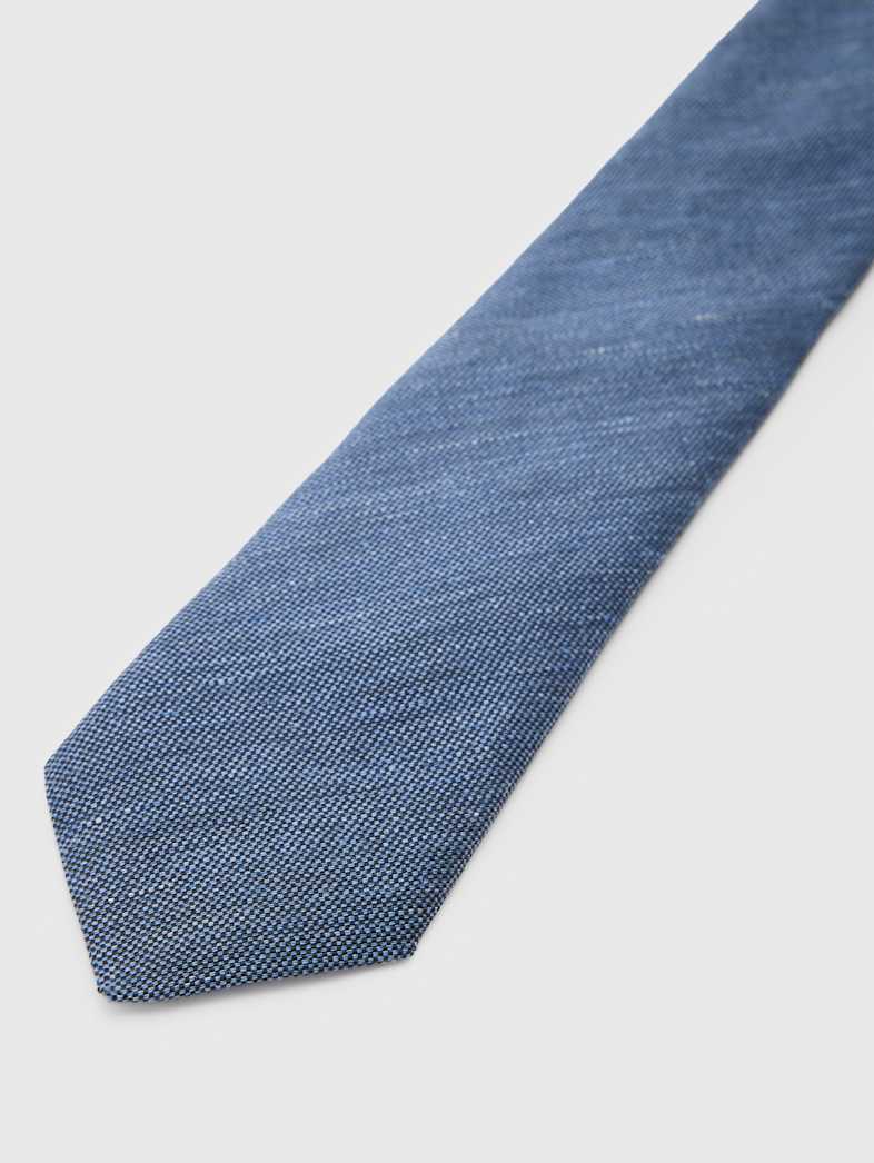 John Varvatos LEONE SLIM TIE BLUE MULTI
