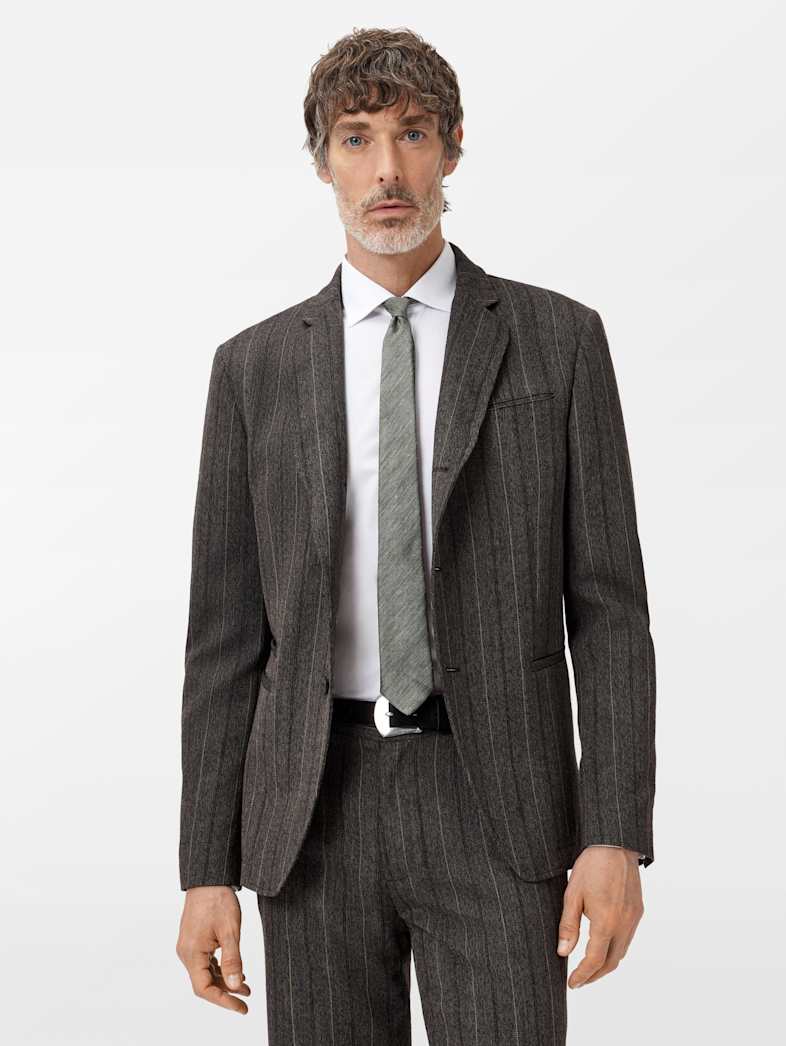 John Varvatos LEONE SLIM TIE IVY