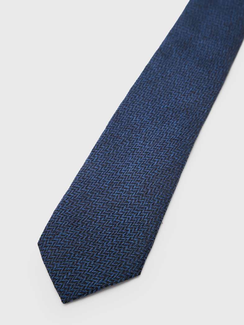 John Varvatos LEONE SLIM TIE LAKE BLUE