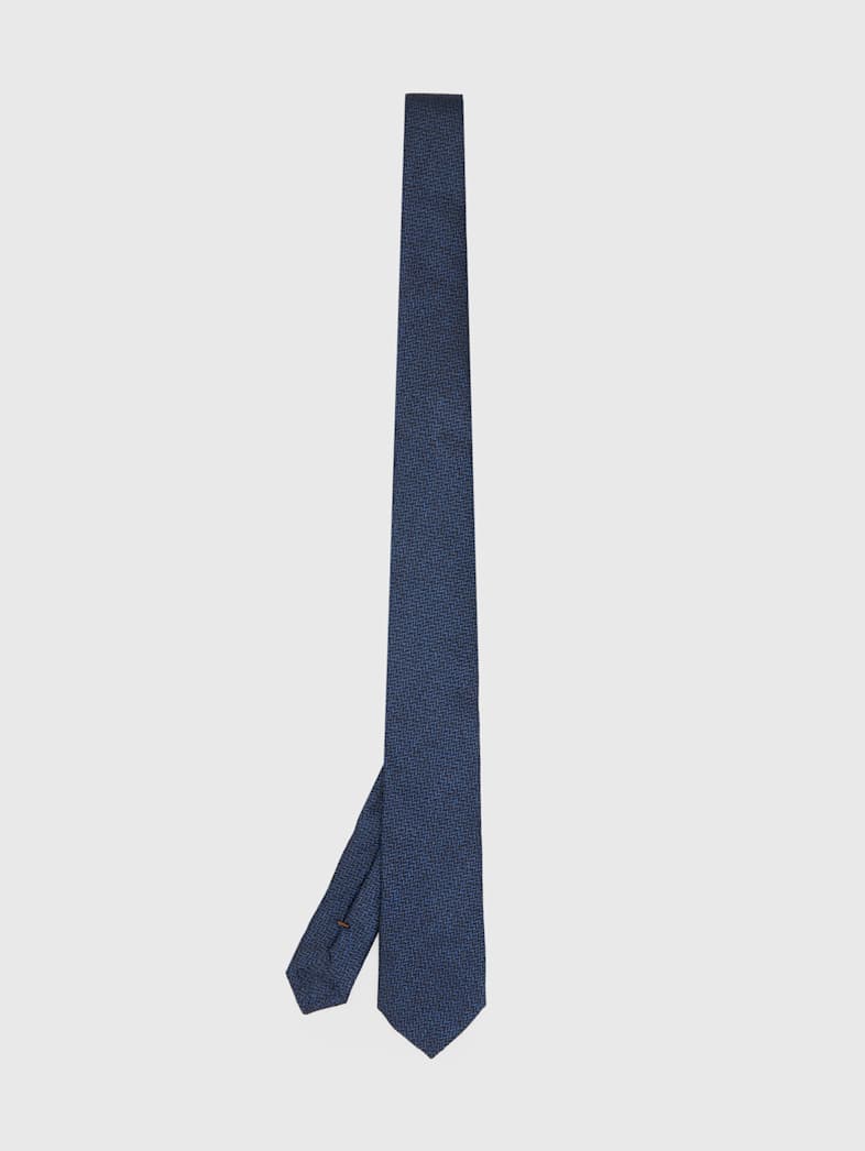 John Varvatos LEONE SLIM TIE LAKE BLUE