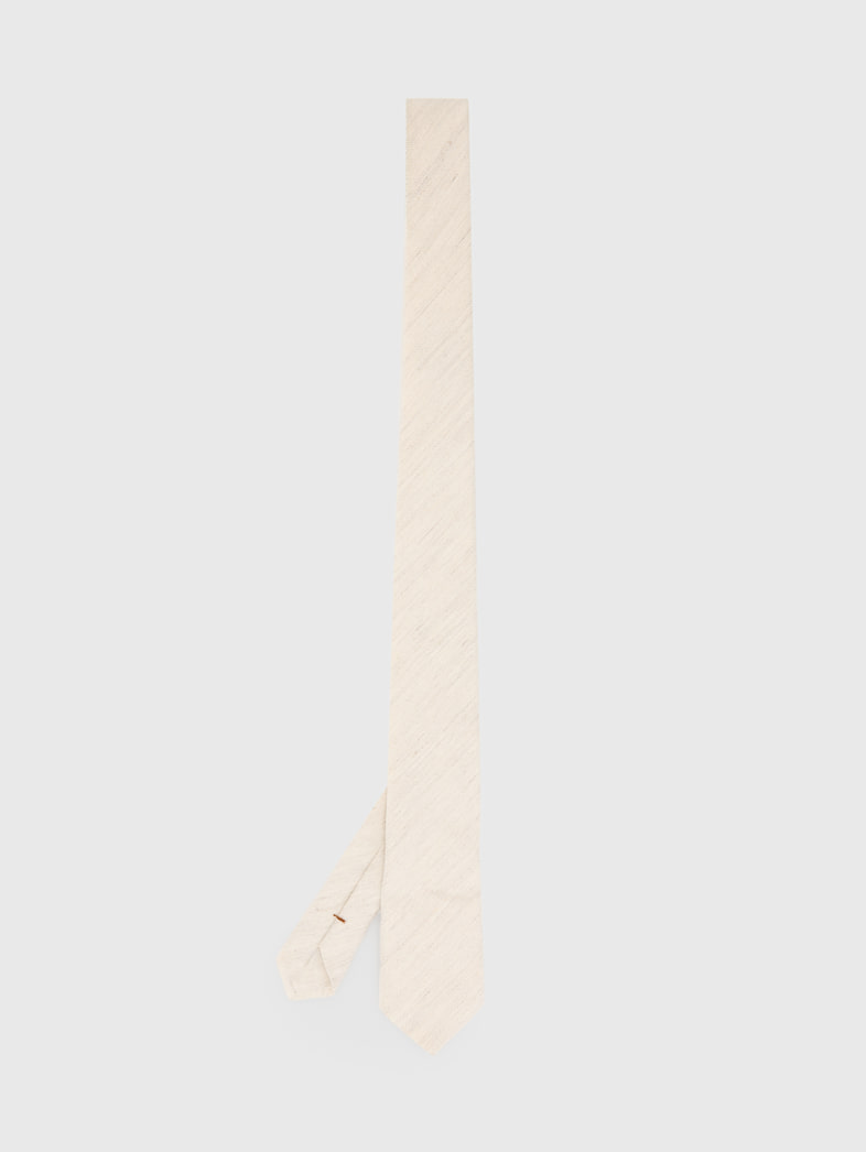 John Varvatos LEONE SLIM TIE MUSHROOM