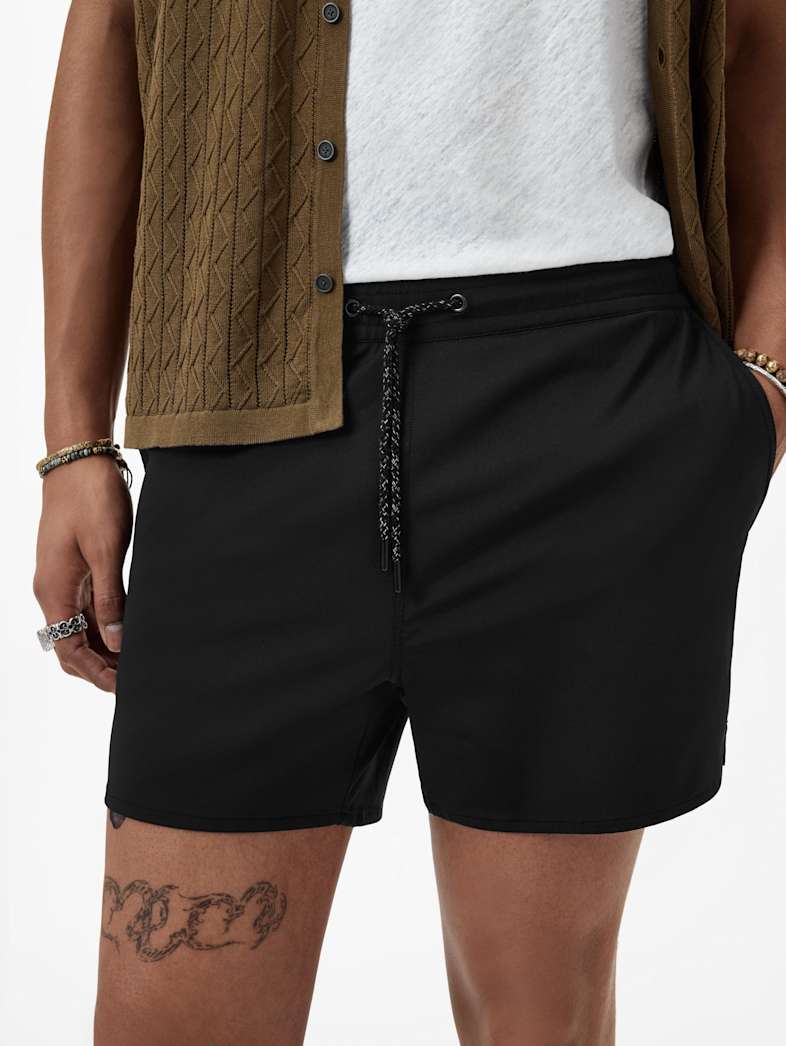 John Varvatos MAUI SWIM SHORTS BLACK