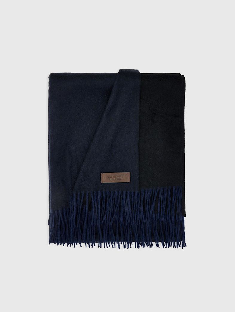john varvatos MELROSE BLANKET BLUE BLACK