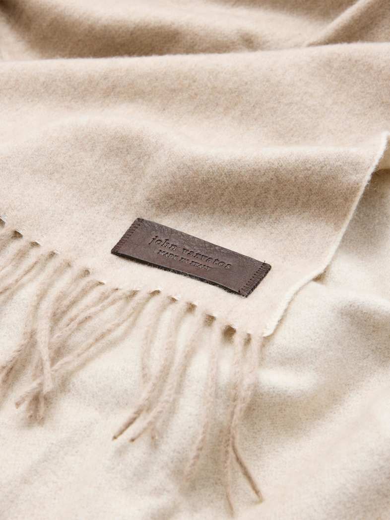 John Varvatos MELROSE BLANKET ECRU/CAMEL