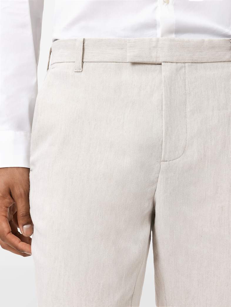 John Varvatos MERCER PANT MUSHROOM