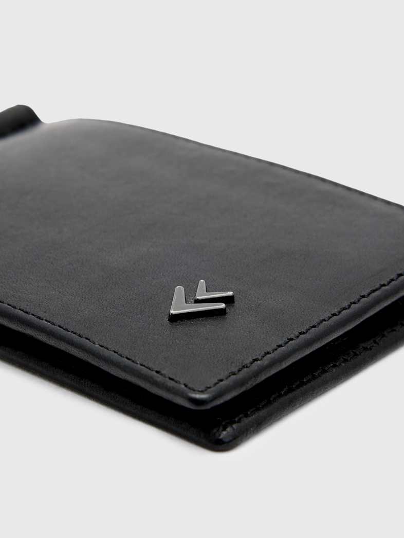 John Varvatos MONEY CLIP BI-FOLD BLACK