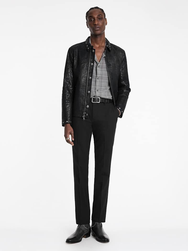 John Varvatos MOTOR CITY PANT BLACK