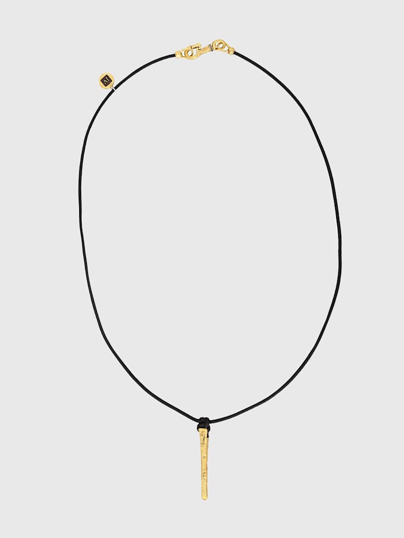 John Varvatos NAILS BRASS NECKLACE NO COLOR