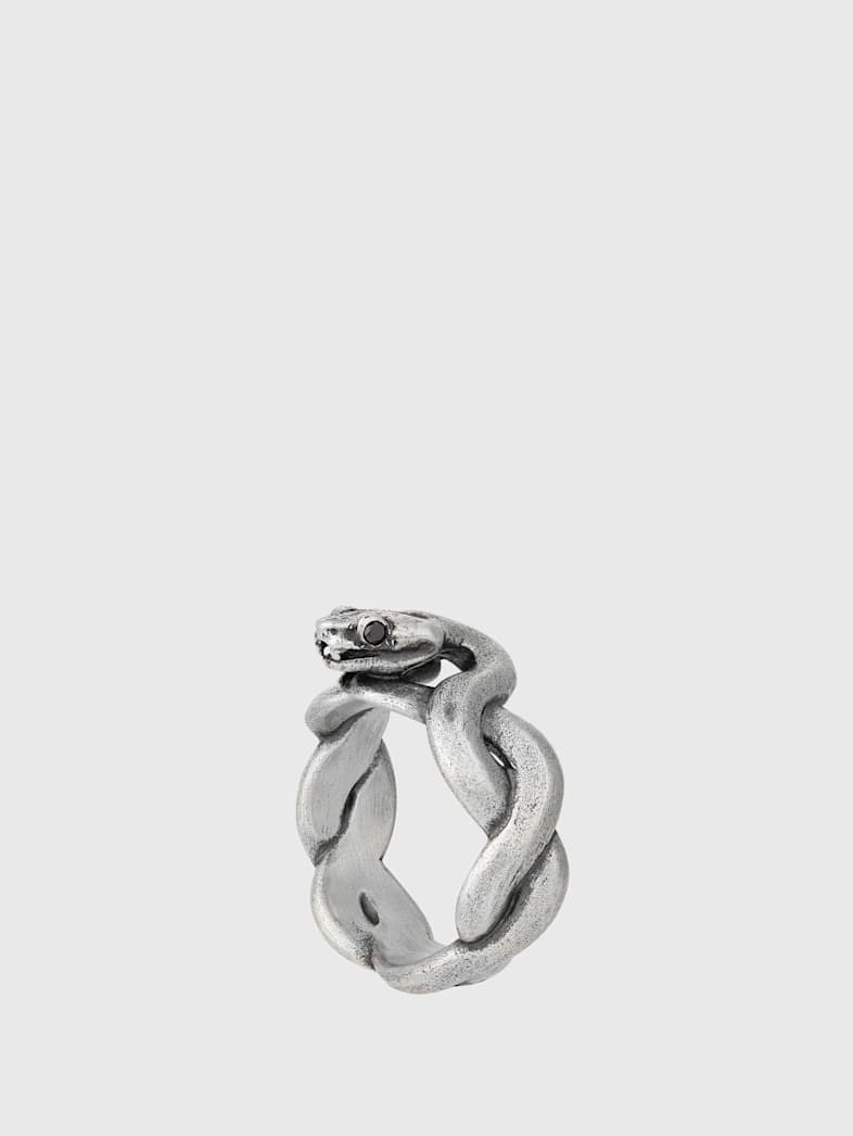 John Varvatos SNAKE BAND RING NO COLOR