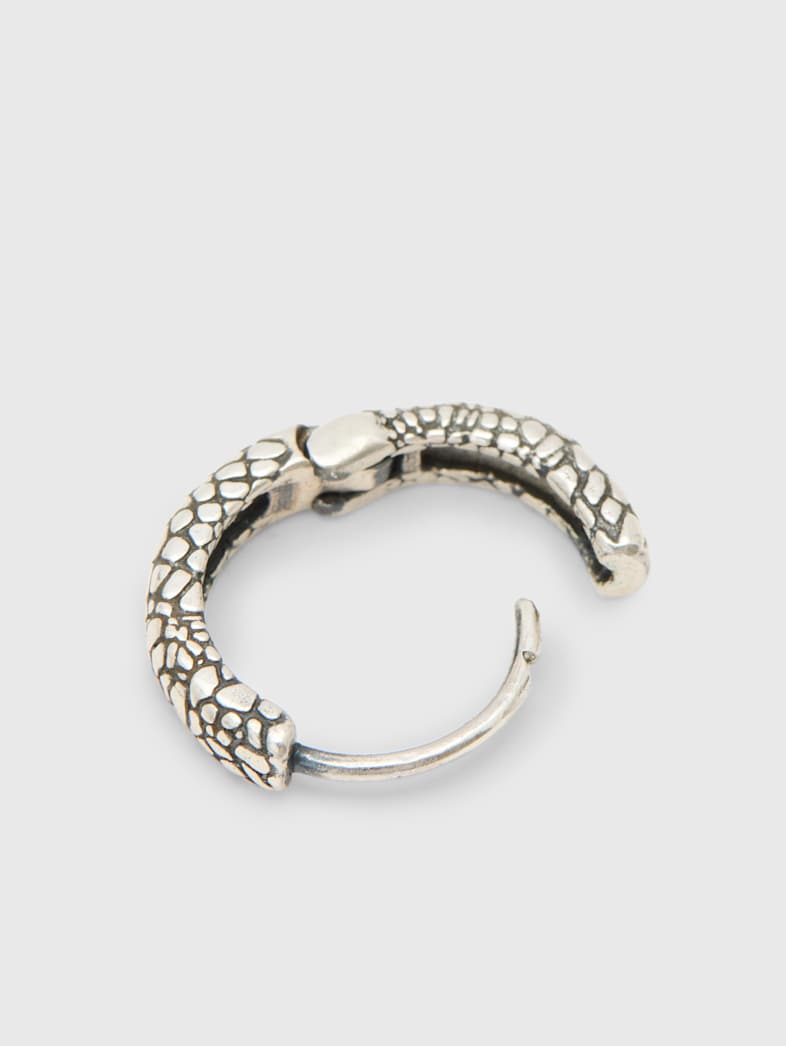 John Varvatos SNAKESKIN EARRING NO COLOR