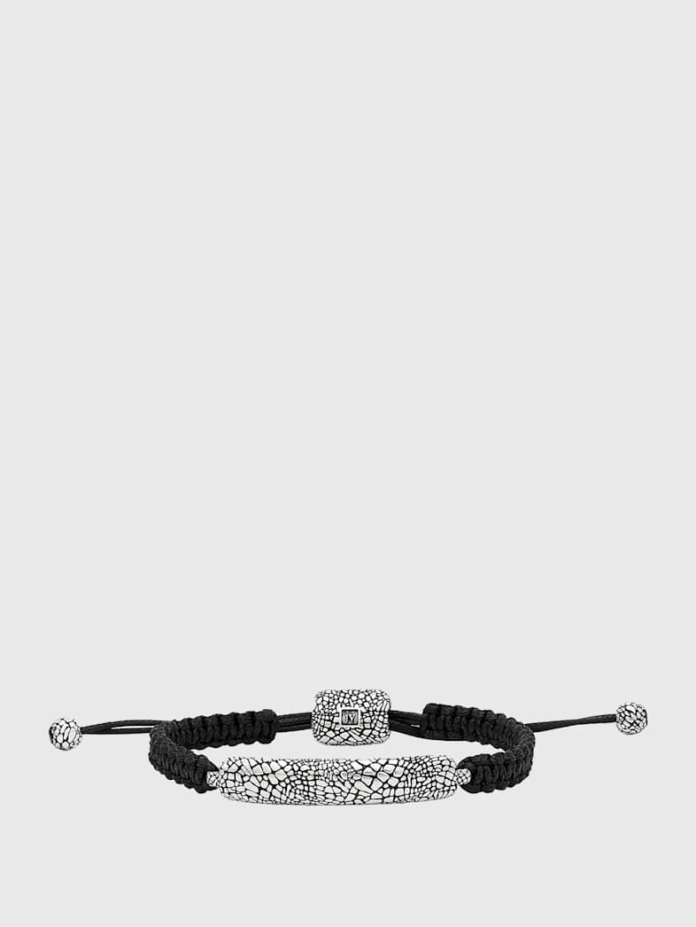 john varvatos SNAKESKIN ID BRACELET NO COLOR