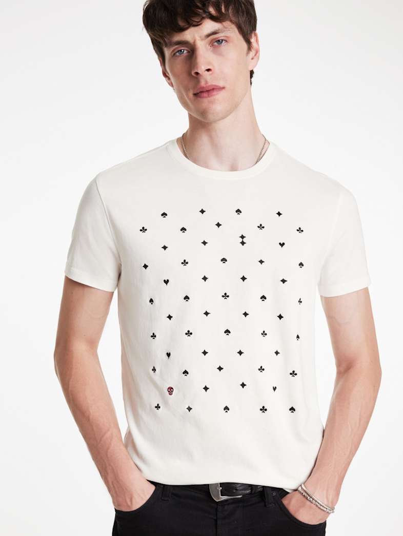 John Varvatos SUITS TEE Outlet SUITS TEE SALT