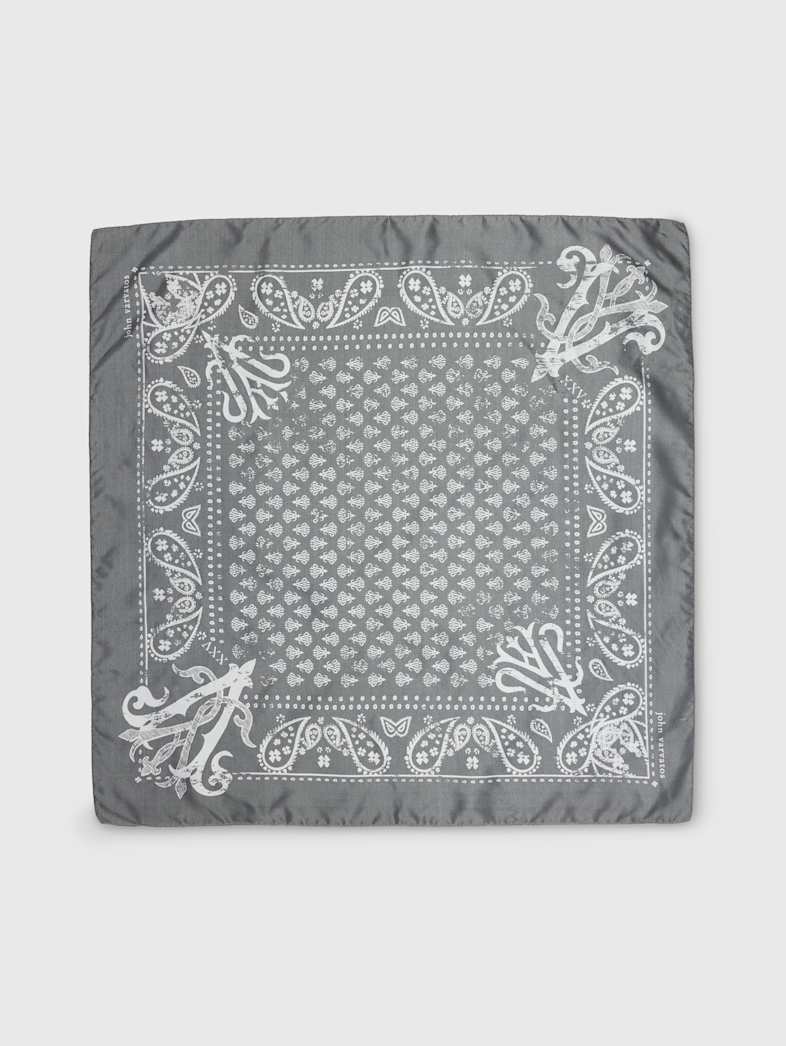 John Varvatos THEIA BANDANA DEEP CHARCOAL