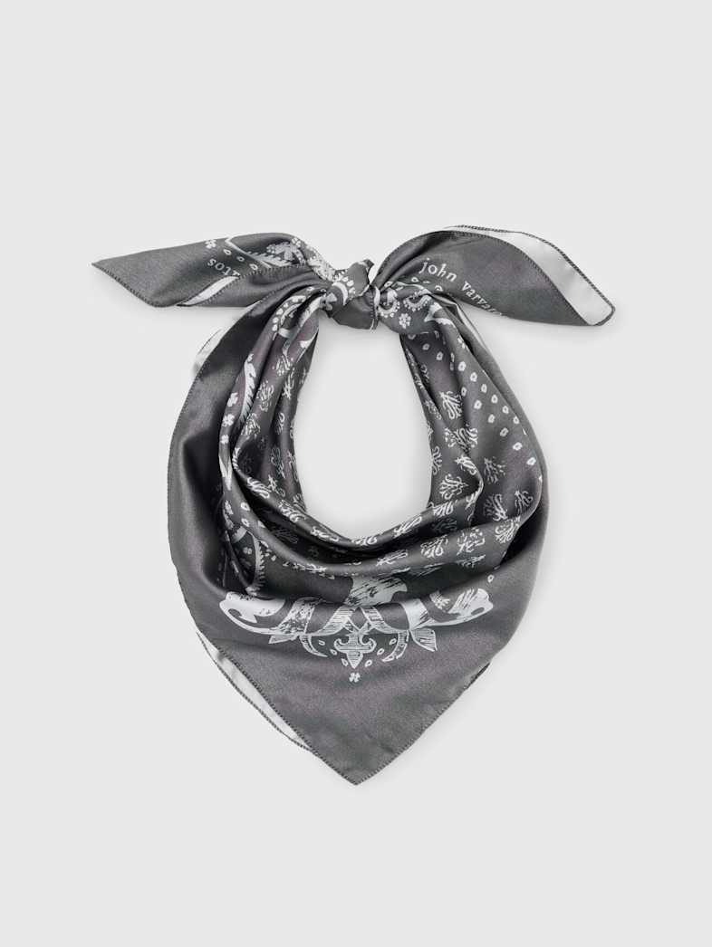 john varvatos THEIA BANDANA DEEP CHARCOAL john varvatos THEIA BANDANA DEEP CHARCOAL