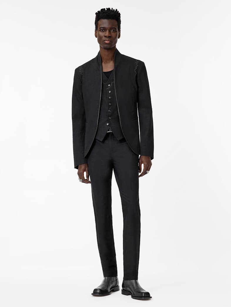 John Varvatos THEODORE PANT BLACK