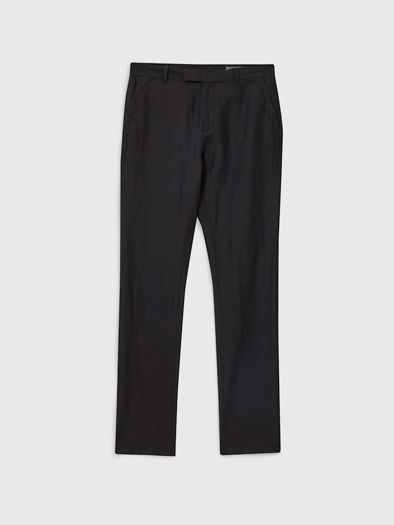 john varvatos THEODORE PANT BLACK