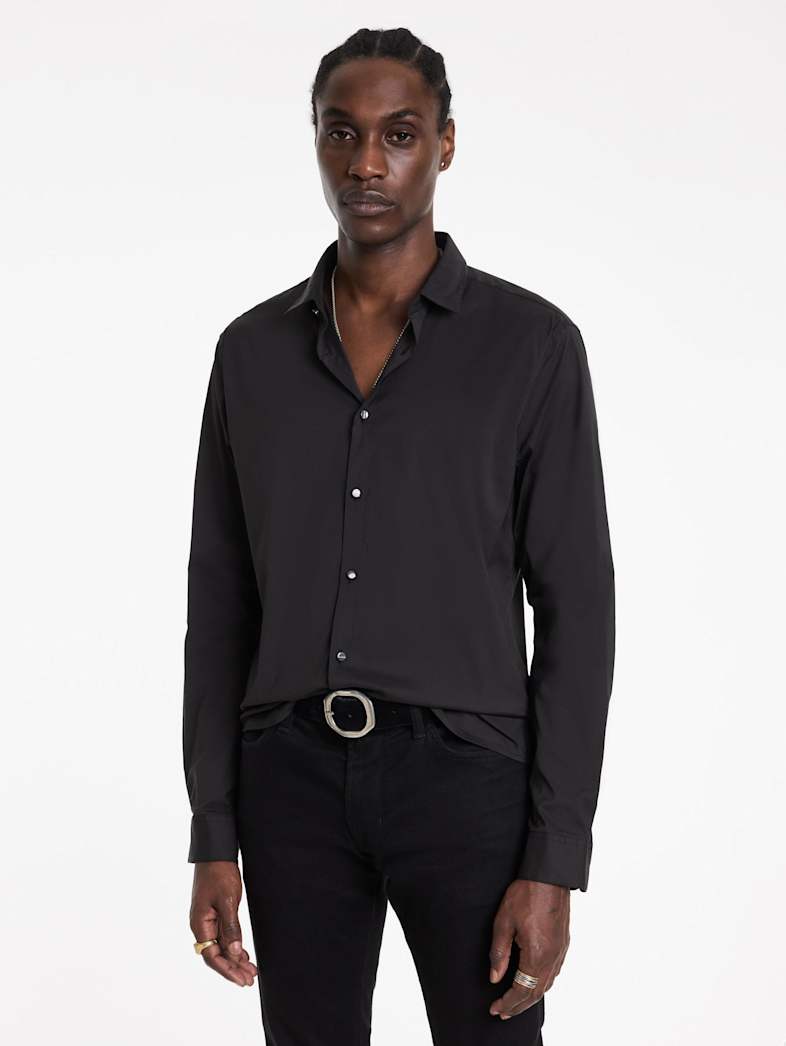John Varvatos THOMPSON SHIRT BLACK