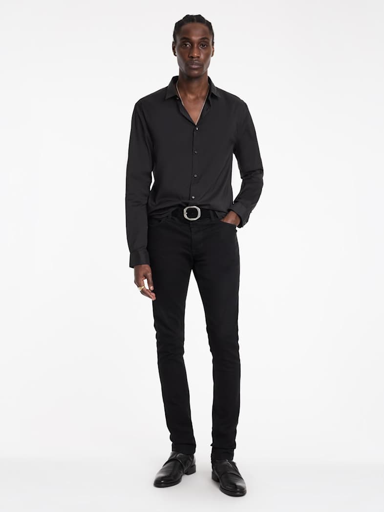 John Varvatos THOMPSON SHIRT BLACK