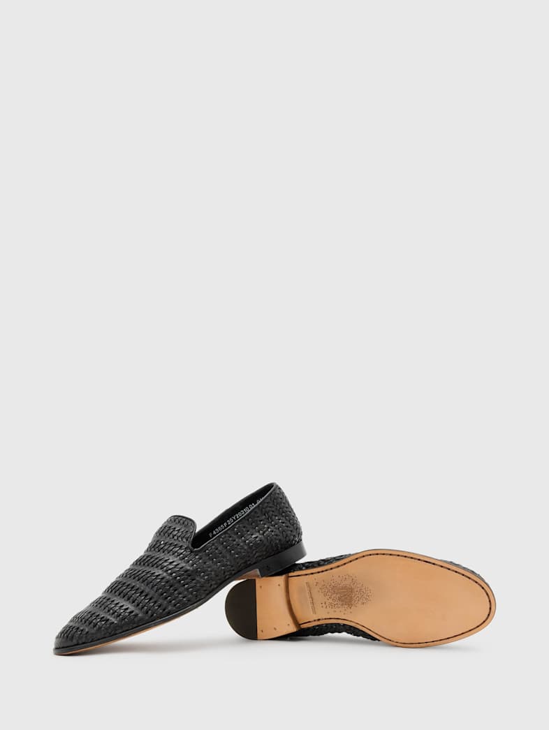 John Varvatos VENICE SLIP-ON LOAFER BLACK
