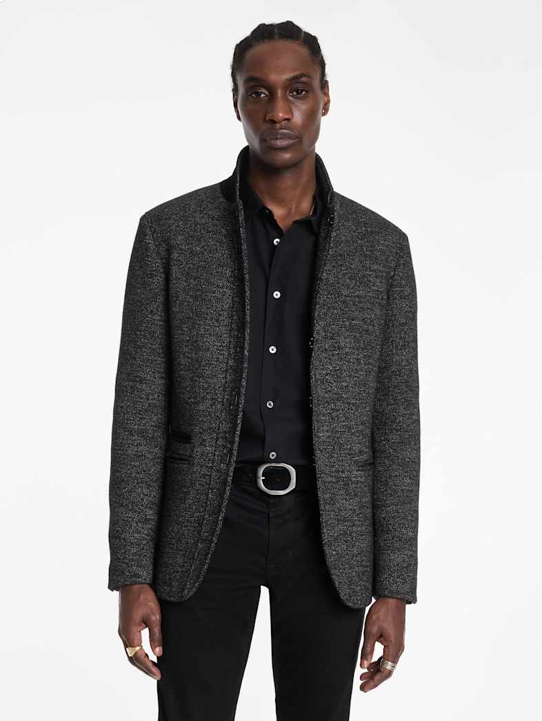 John Varvatos WALLACE JACKET CARBON GREY