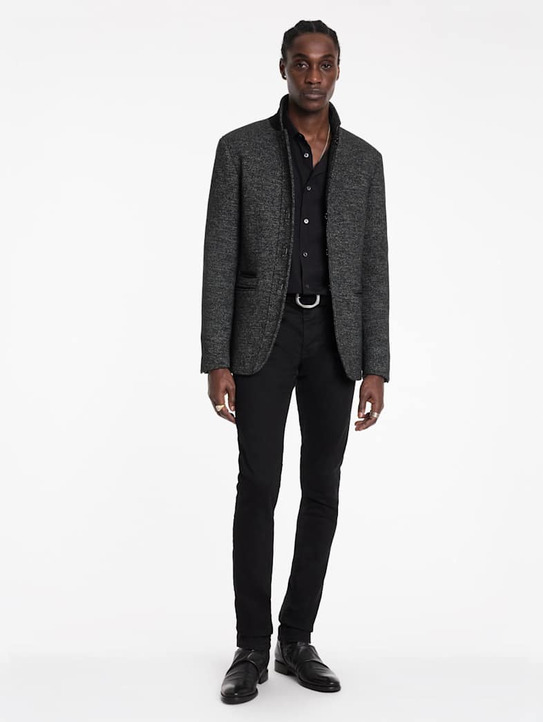 John Varvatos WALLACE JACKET CARBON GREY