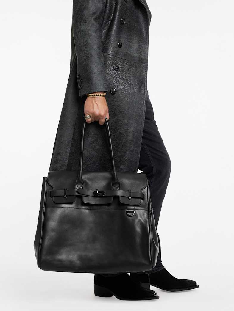 John Varvatos WEEKENDER DUFFLE BLACK